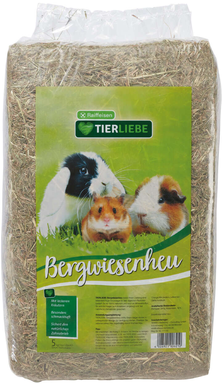 TIERLIEBE Bergwiesenheu